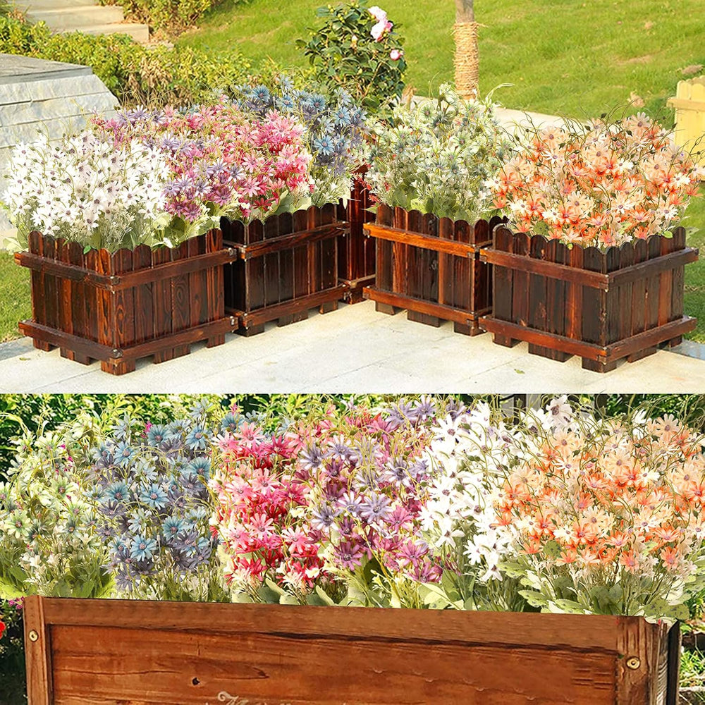 Artificial Flowers Wildflowers Silk Daisy Spring Fake Daisies Decoration Summ...