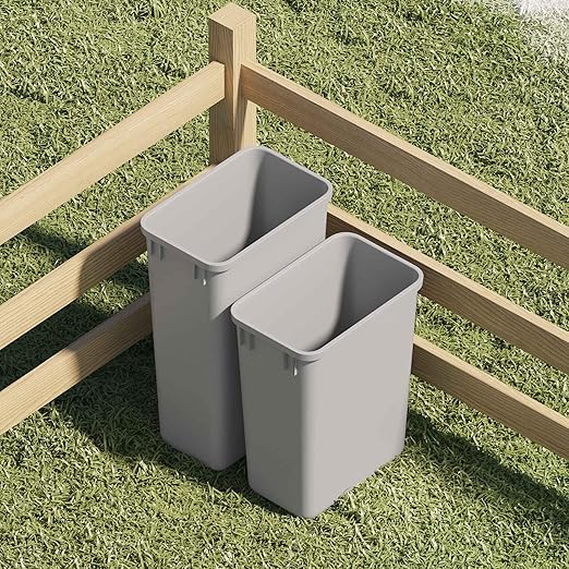 Dowell 50L Wastebasket Trash Container, 52.8Qt/13.2Gal, - Image 6