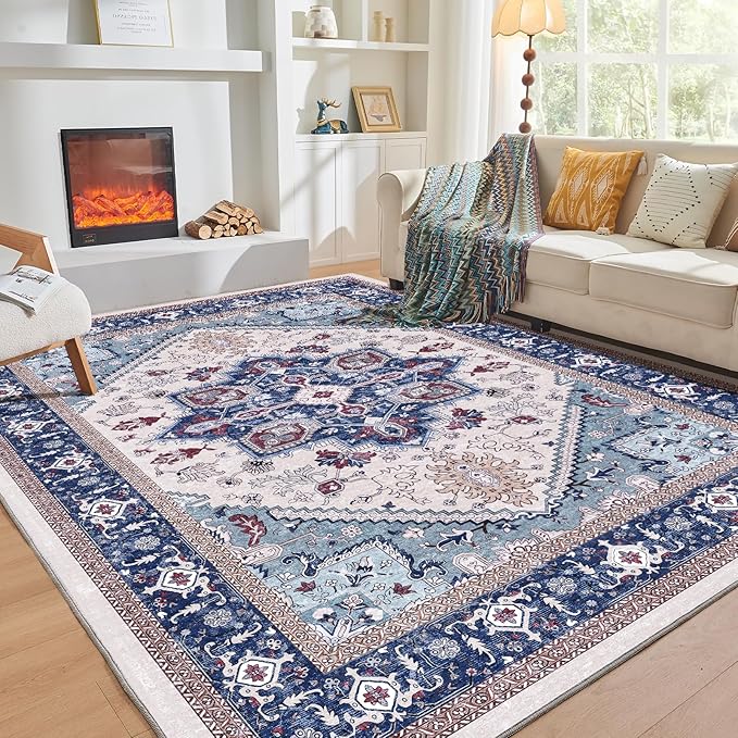 OPPODREAM Soft 6x9 Area Rugs, Washable Rug 6x9 by OPPODREAM