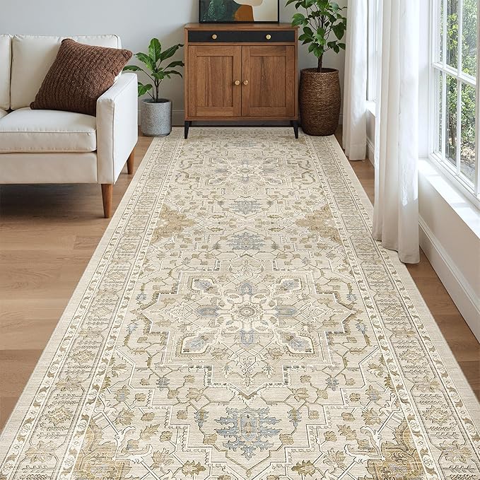 Madane 4x10 Wide Hallway Runner Rug: Washable Soft Rug Runners - Image 4