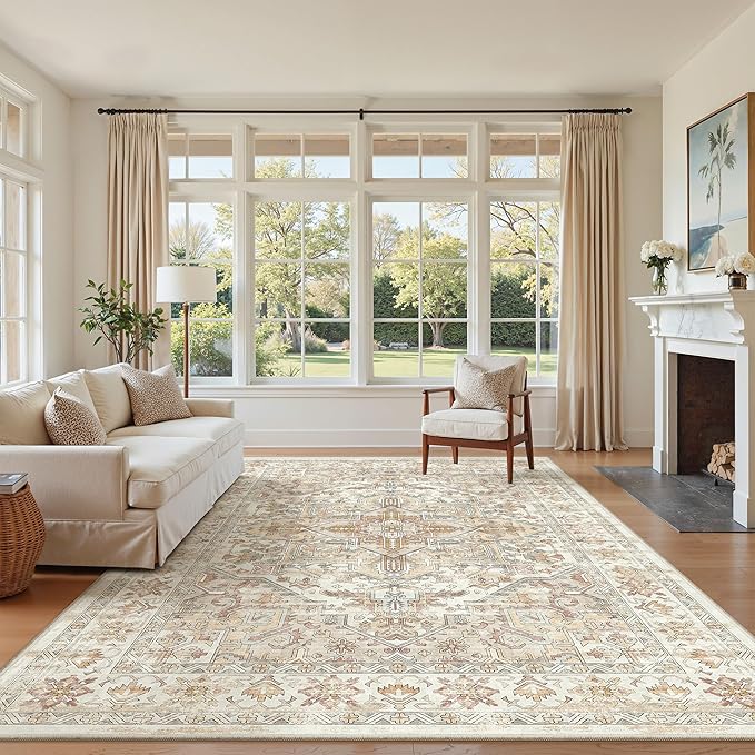 zesthome 5x7 Washable Rug-Stain Resistant Area Rugs - Image 4