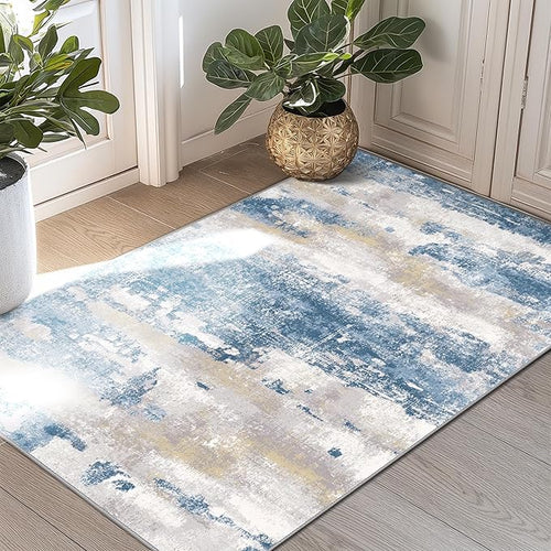 1'5''x2'5'' Rugs for Entryway Entrance Kitchen Bathroom, Machine Washable by BEIMO