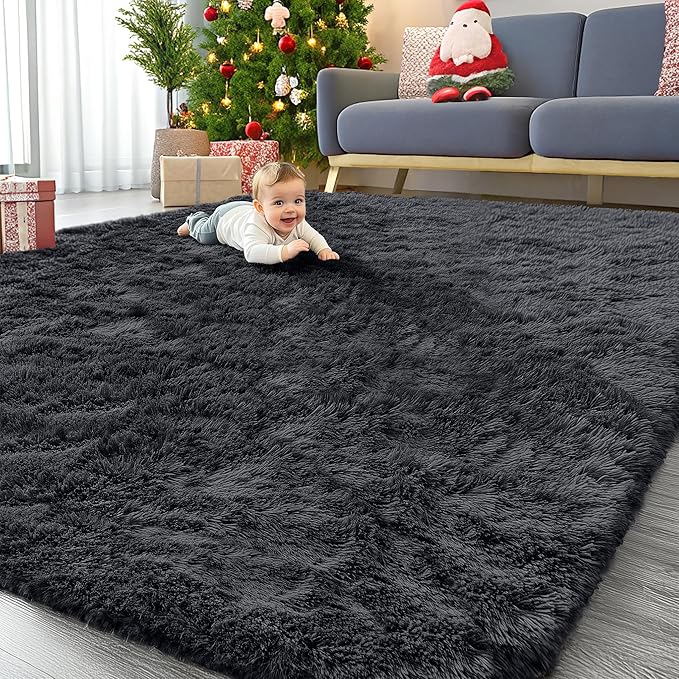 OLANLY 8x12 Machine Washable Large Area Rugs by OLANLY