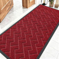 OLANLY Front Door Mat Indoor Outdoor Entrance, Waterproof All-Season, by OLANLY
