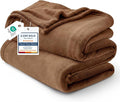 Bedsure GentleSoft Orange Throw Blanket by BEDSURE