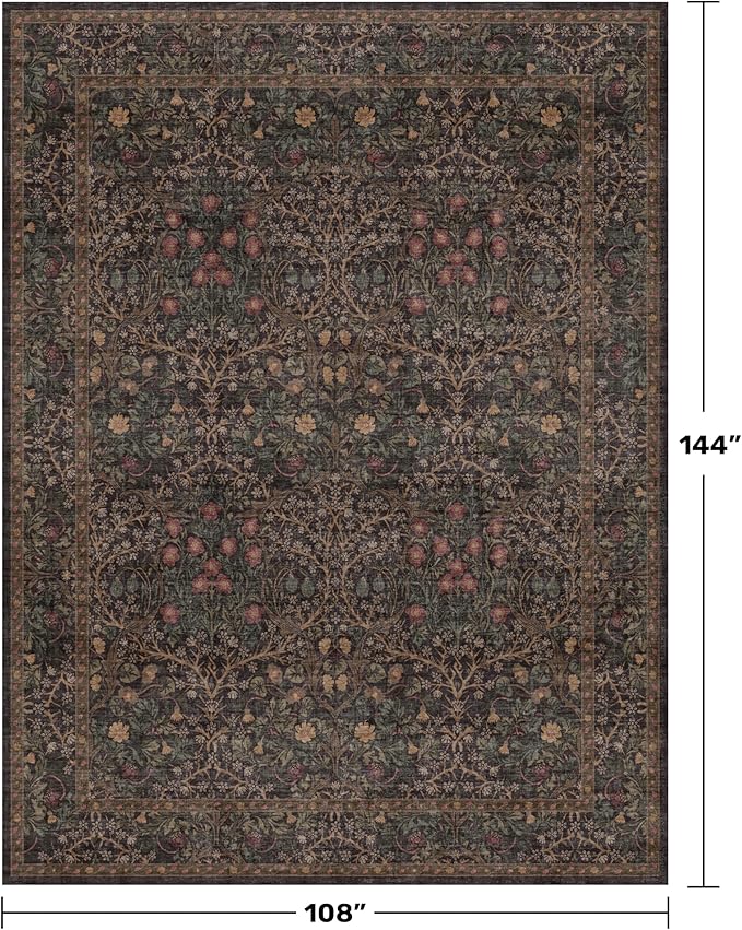 Washable Area Rugs 9x12 Living Room - Image 2