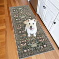 2x6 Washable Hallway Runner Rug: Vintage Floral Kitchen Rugs by HYHAOYUNLAI