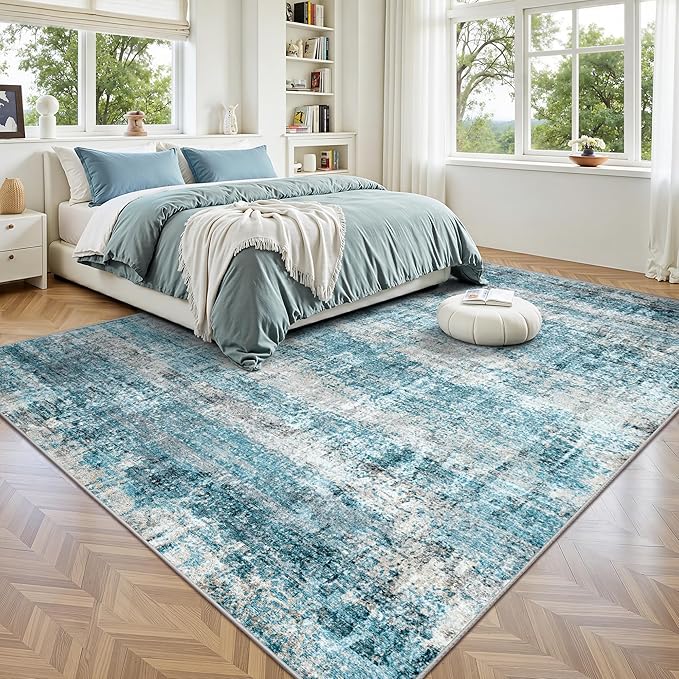 LEPEII 6x9 Area Rugs, Washable Modern Abstract Area Rugs - Image 3