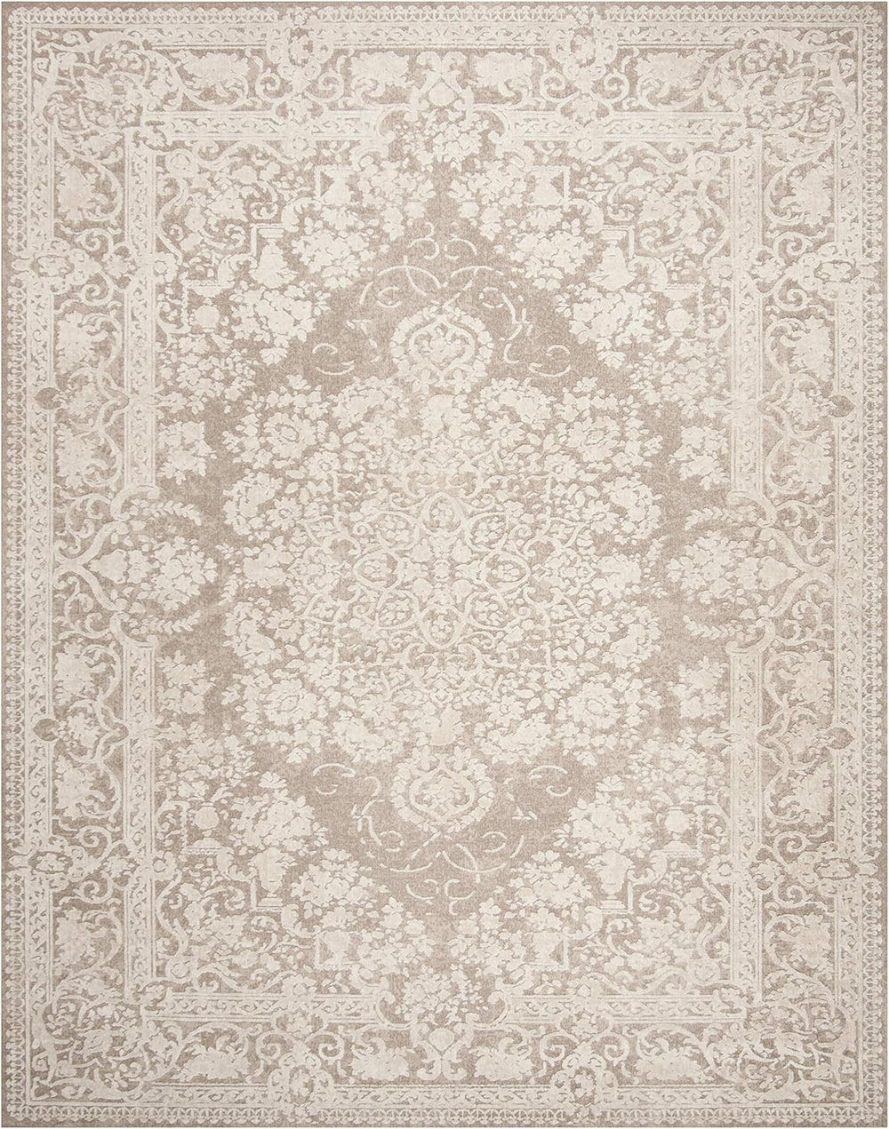 SAFAVIEH Reflection Area Rug 9'x12', Traditional Beige & Cream RF...