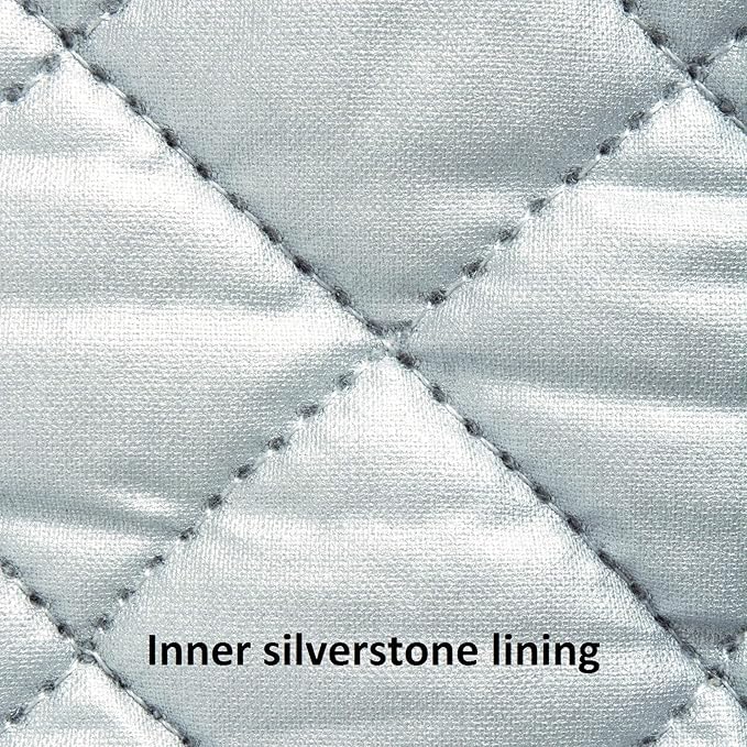 DII Basic Terry Collection 100% Cotton Quilted, Oven Mitt, 2 Piece - Image 5