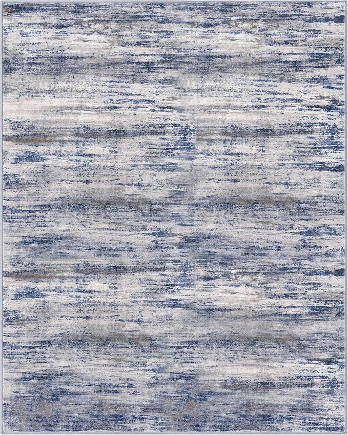 KOZYFLY Rugs for Living Room 8x10 Modern Ombre Living Room Area Rug, Washable - Image 8