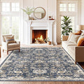 AMADA HOMEFURNISHING 5x7 Area Rugs, Washable Living Room Rug Low-Profile by AMADAHOMEFURNISHING