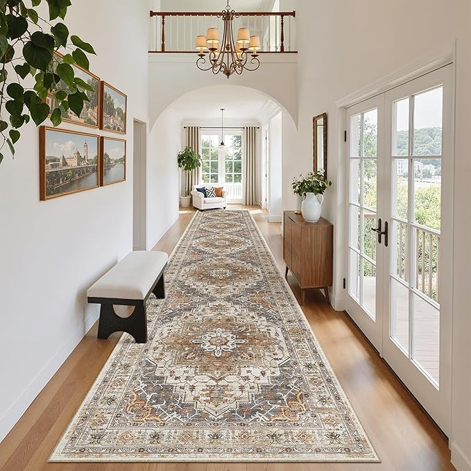 Madane Hallway Runner Rug 2'6''x16' Kitchen Runner - Image 3