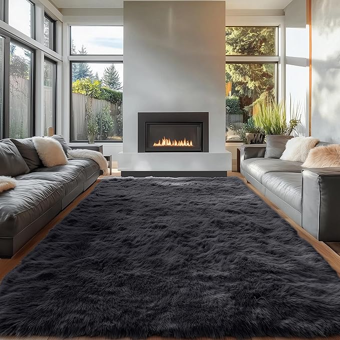 OLANLY 7x10 Machine Washable Large Area Rugs - Image 3
