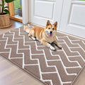OLANLY Front Door Mat, Non-Slip Rubber Backing, Dirt Resistant and Absorbent by OLANLY