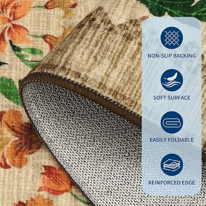 GarveeHome Floral Rug 2x6 Runners - Image 6