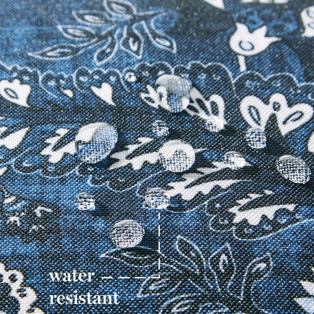 Martha Stewart Distressed Jacobean Indoor Outdoor Decorative Pillow 2-Pack Se...