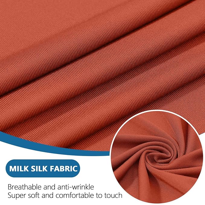 hyha Milk Silk Couch Cushion Covers, Soft Magic Sofa Covers Washable - Image 4