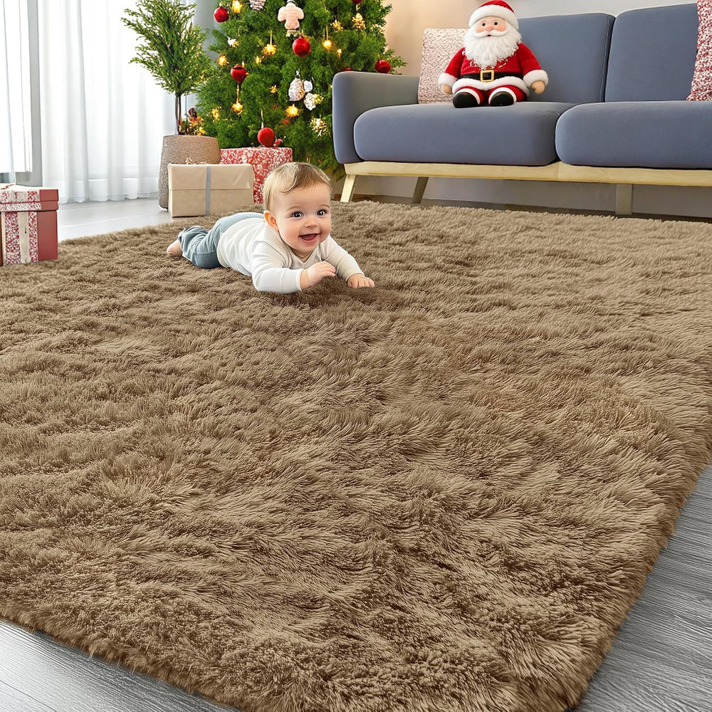 OLANLY 8x10 Machine Washable Large Area Rugs