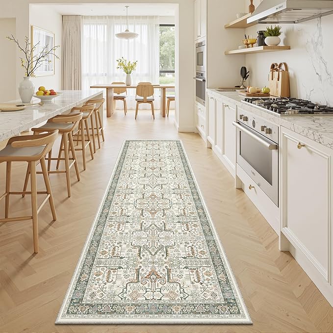 2x6 Hallway Washable Runner Rug - Image 8
