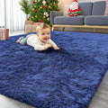 OLANLY Area Rugs for Living Room Bedroom, Machine Washable 4x5.9 ft Soft Fluffy by OLANLY