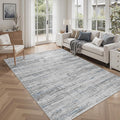 8x10 Area Rugs for Living Room, Modern Abstract Non-Slip Backing Washable Rugs by Unknown