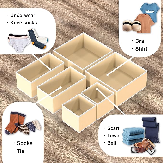 Simple Houseware Underwear Drawer Organizer - Image 4