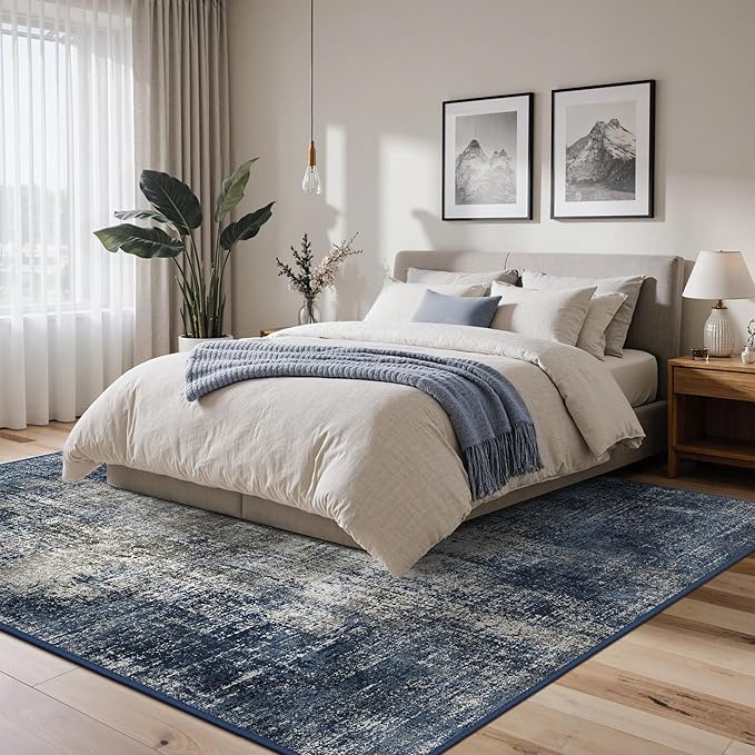 BEIMO Area Rugs 9x12 for Living Room Bedroom, Modern Abstract Machine Washable - Image 3