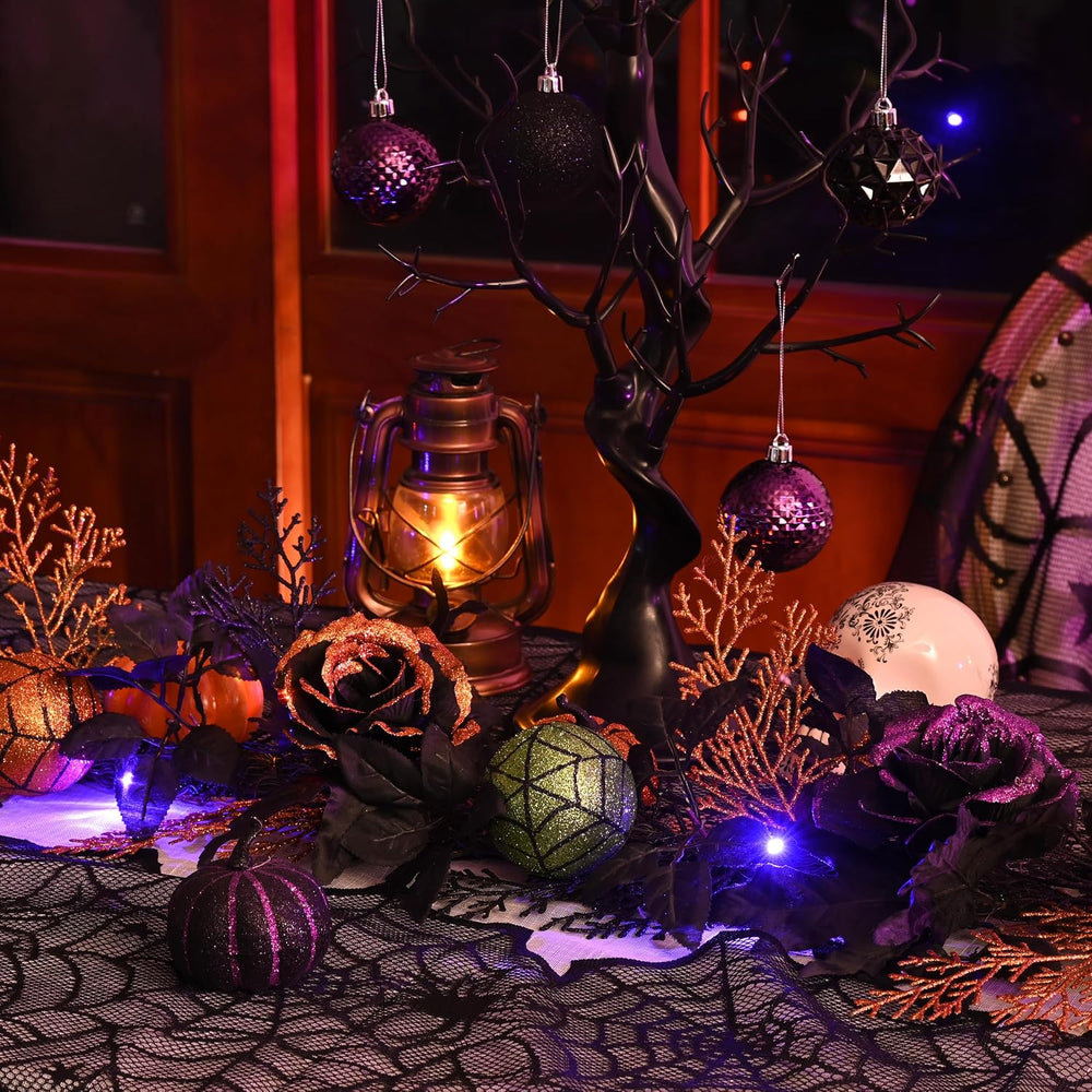 Valery Madelyn 6ft Pre-Lit Halloween Garland for Mantle Party Decorations