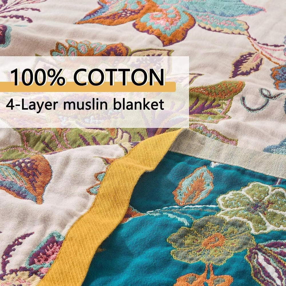 Boho Throw Blanket Farmhouse Decor Throw Blanket Bohemian Blanket for Bed 100...