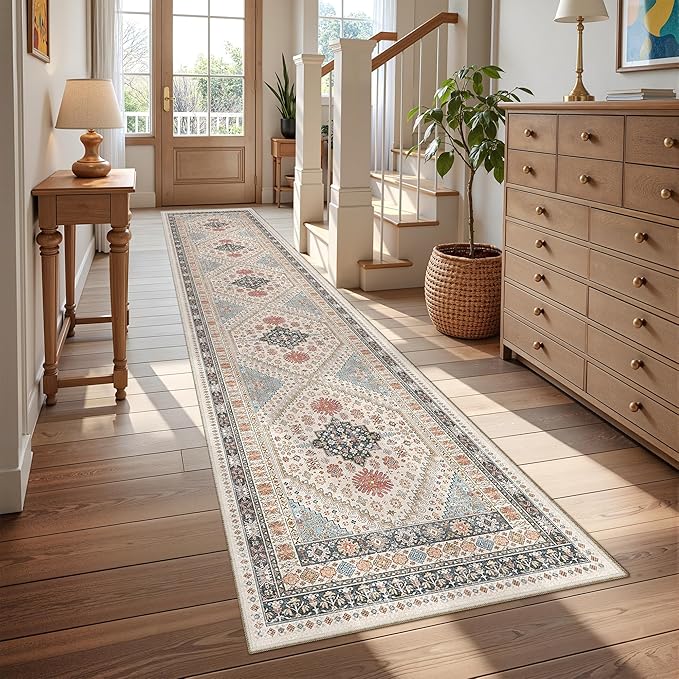 Hallway Runner Rug 2x12, Extra Long Washable Runner Rugs - Image 3
