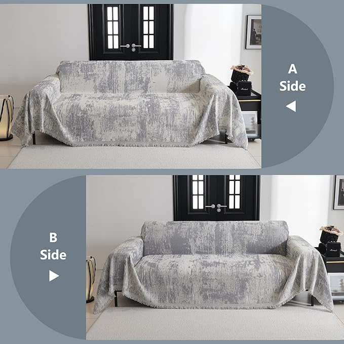 MYSKY HOME Couch Cover for Sectional Sofa Set Furniture Sofa Cover Washable for - Image 6