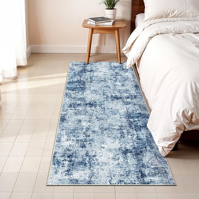 2x5 Washable Runner Rug for Hallway: Non Slip Entryway Runners Rugs - Image 3