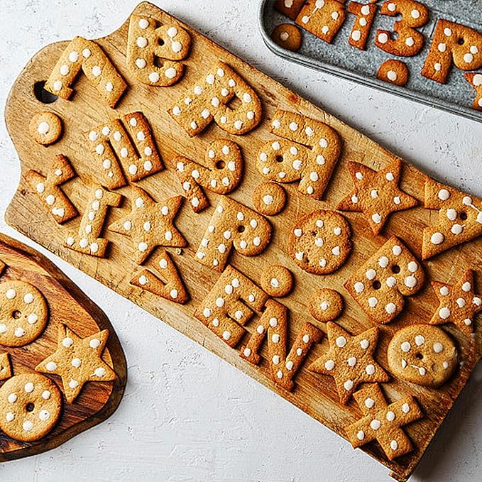 Alphabet Cookie Cutter Tool Set, Birthday Party Decorations - Image 4