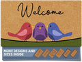 Barnyard Designs Natural Coco Coir Spring Birds Doormat by BarnyardDesigns