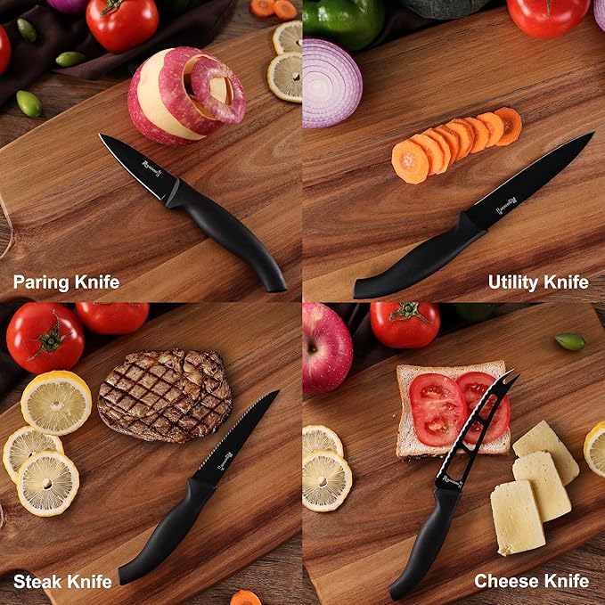 ROMANTICIST Kitchen Knife Sets, Knives Set - Image 8