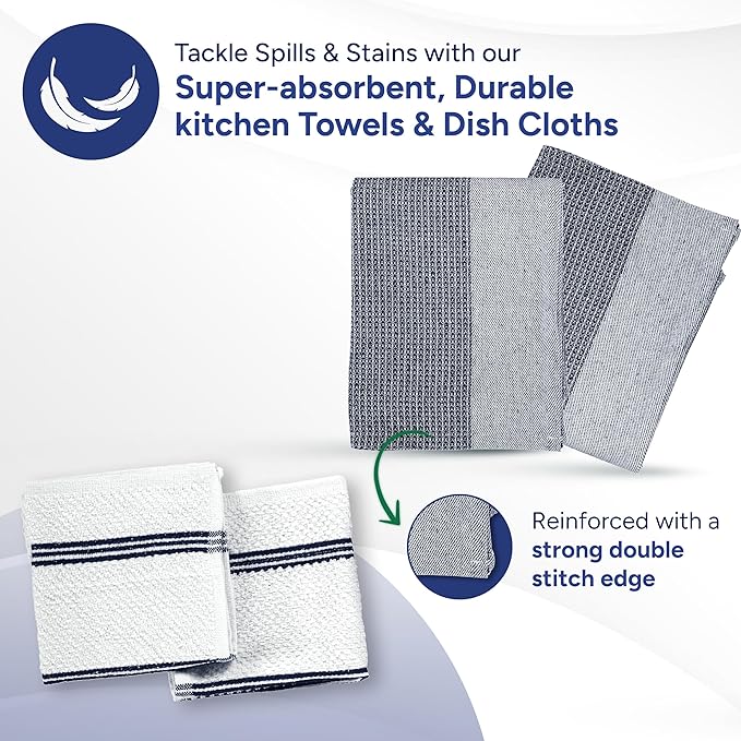 Casa Platino Mini Oven Mitts Set, 8-Piece – 500°F Heat Resistant Silicone Oven - Image 4
