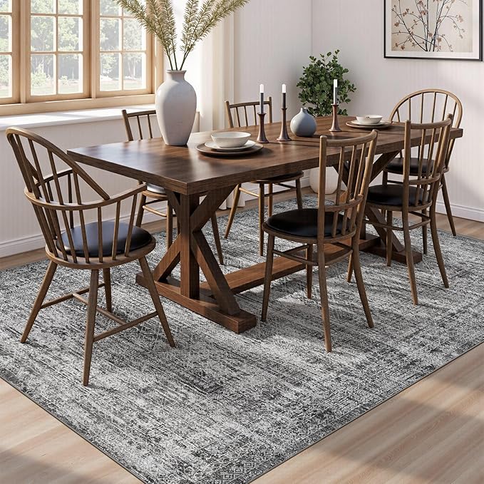 UERMEI 8x10 Area Rug Living Room Rugs - Image 4