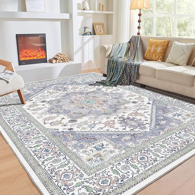 OPPODREAM Soft Area Rugs 9x12 Living Room, Washable Rugs 9x12 by OPPODREAM