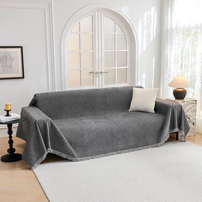 MYSKY HOME Couch Cover for Dogs Washable Couch Covers for 3 Cushion Couch Sofa by MYSKYHOME