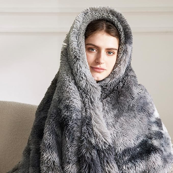 Bedsure GentleSoft Fluffy Fuzzy Faux Fur Throw Blanket - Image 8