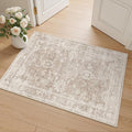 Madane 2x3 Washable Rugs for Entryway, Low Pile Non-Slip Small Area Rug Kitchen by Madane