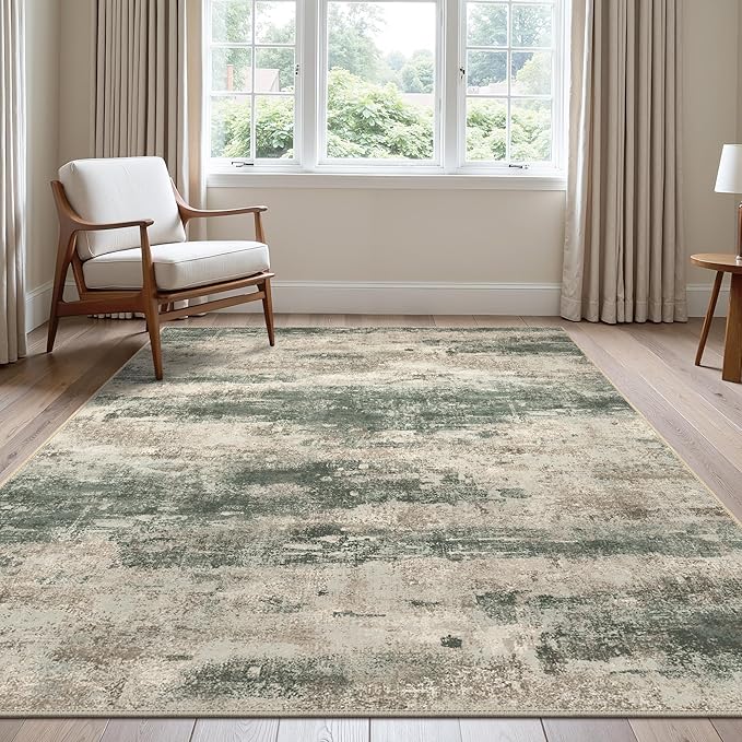 BEIMO Area Rugs 5x8 for Living Room Bedroom, Modern Abstract Machine Washable - Image 2