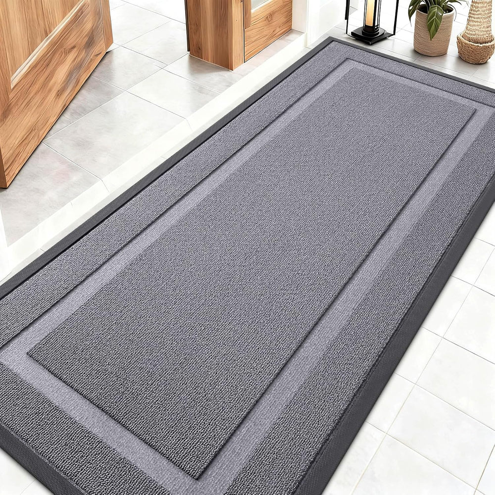 OLANLY Front Door Mat Indoor Outdoor Entrance, Waterproof All-Season,