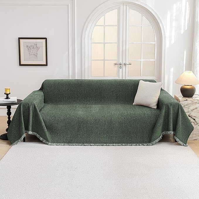 MYSKY HOME Couch Cover for Sofa Couch Covers for Pets, Non Slip Dogs Furniture - Image 9