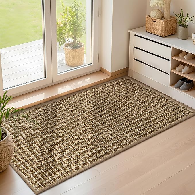 LEKEEPGO Door Mat Indoor Entrance 24"x47", Absorbent Indoor Door Mat Large by LEKEEPGO