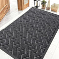 OLANLY Front Door Mat Indoor Outdoor Entrance, Waterproof All-Season, by OLANLY