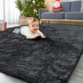 OLANLY 4x12 Area Rugs for Living Room Bedroom, Machine Washable Soft Fluffy by OLANLY