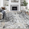8x10 Area Rugs for Living Room Rug Washable: Abstract Large Rug for Dining Room by Aelenmu