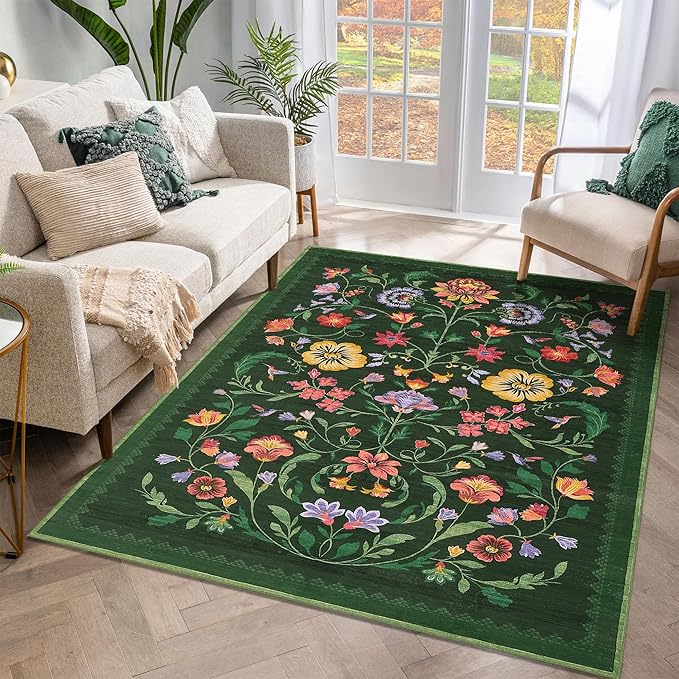 GarveeHome Washable Rug 3x5 Area Rugs by GarveeHome